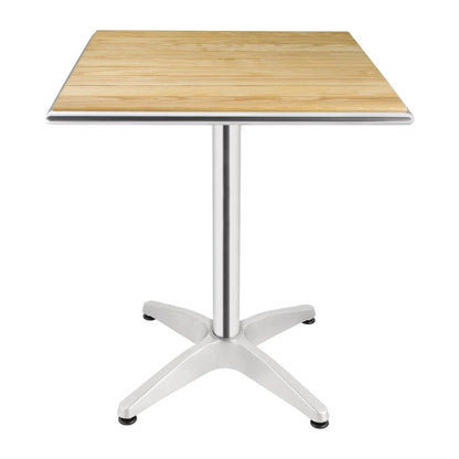 Bolero Ash Top Table Square 600mm U430 Mattys