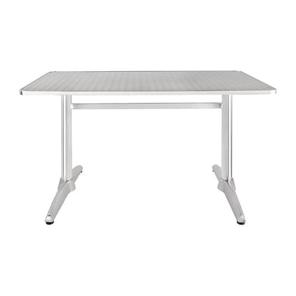 Cleaning Products Bolero Double Pedestal Table Rectangular 600mm - U432 Bolero