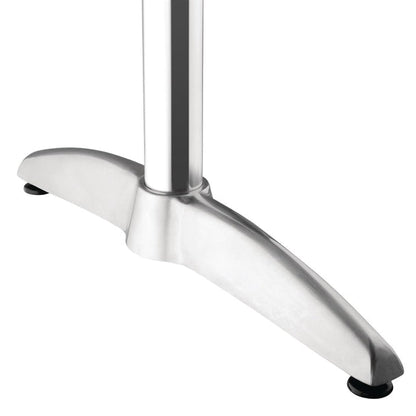 Cleaning Products Bolero Double Pedestal Table Rectangular 600mm - U432 Bolero