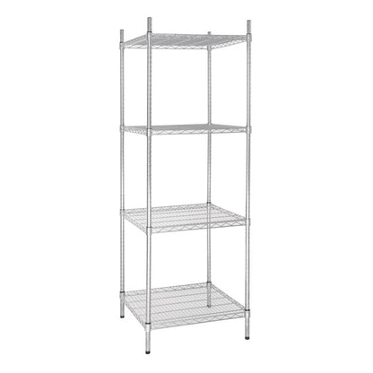 Shelving Vogue 4 Tier Wire Shelving Kit 610x610mm - U884 Vogue