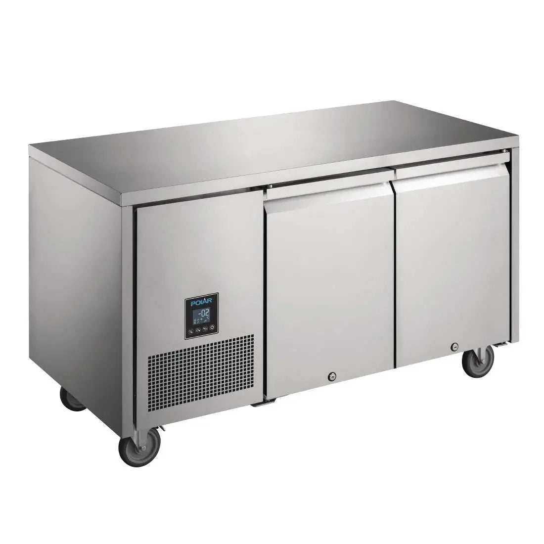 Polar U-Series Premium Double Door Counter Fridge 267Ltr UA005-A Mattys