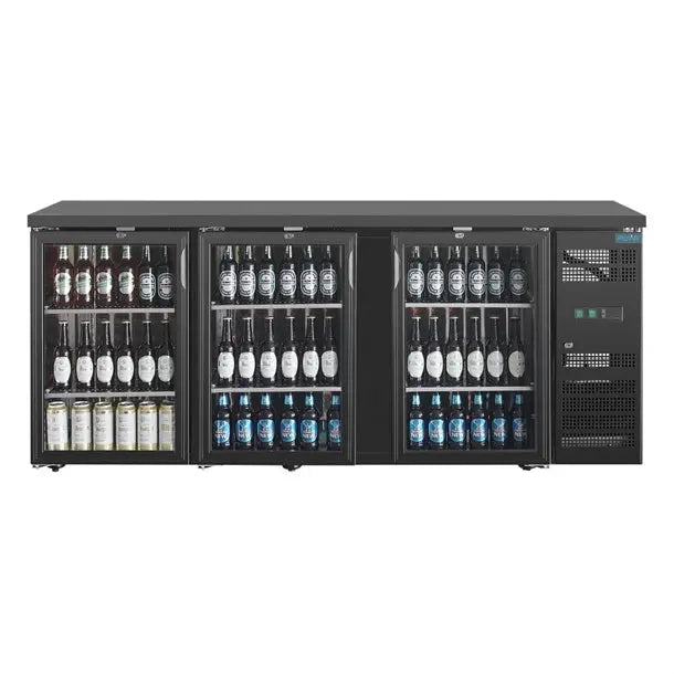 Polar U-Series Back Bar Cooler 3 door Display UA022-A Mattys
