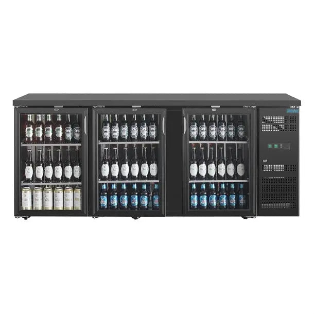 Polar U-Series Back Bar Cooler 3 door Display UA022-A Mattys