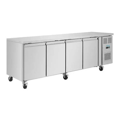 Refrigeration Polar U-Series Four Door Counter Fridge - 553Ltr - UA049-A Mattys