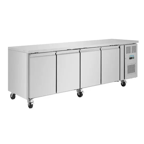 Refrigeration Polar U-Series Four Door Counter Fridge - 553Ltr - UA049-A Mattys
