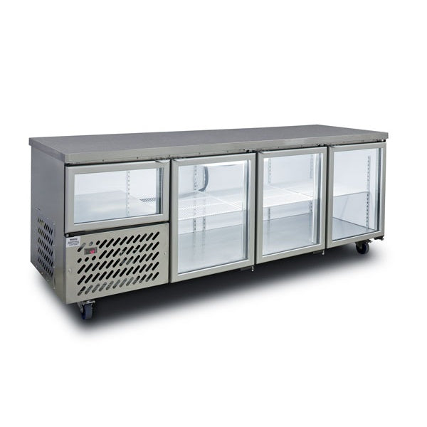 Anvil UBG2400(H) Under Bar Fridge 3 1/2 Glass Doors Mattys