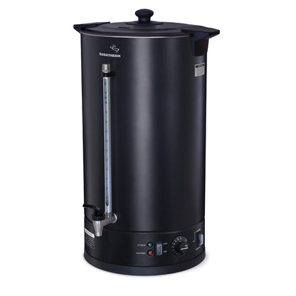 Black Powder Coated, Variable Pre-Set Control Hot Water Urn, 30Ltr UDB30VP Mattys