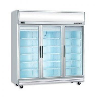 Bromic Triple Glass Door Fan Forced Freezer w/Lightbox - 1507 Litres - UF1500LF Mattys