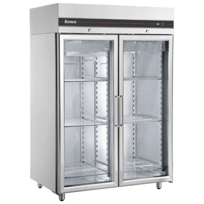 Inomak Double Door Upright Glass Fridge - UFI1140G Mattys