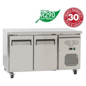 EXQUISITE USF260H Two Door Underbench Freezer Mattys