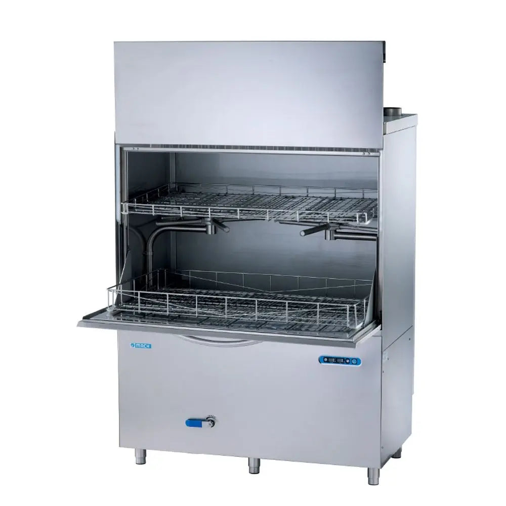 Dishwashing Mach Premium Line Twin Washing level Front Loading Utensil Pot Washer - UT9130.13AD Mattys