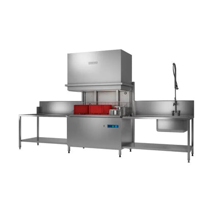 Hobart PROFI UXTH Twin Chamber Pass Through Hood Type Utensil Washer Mattys