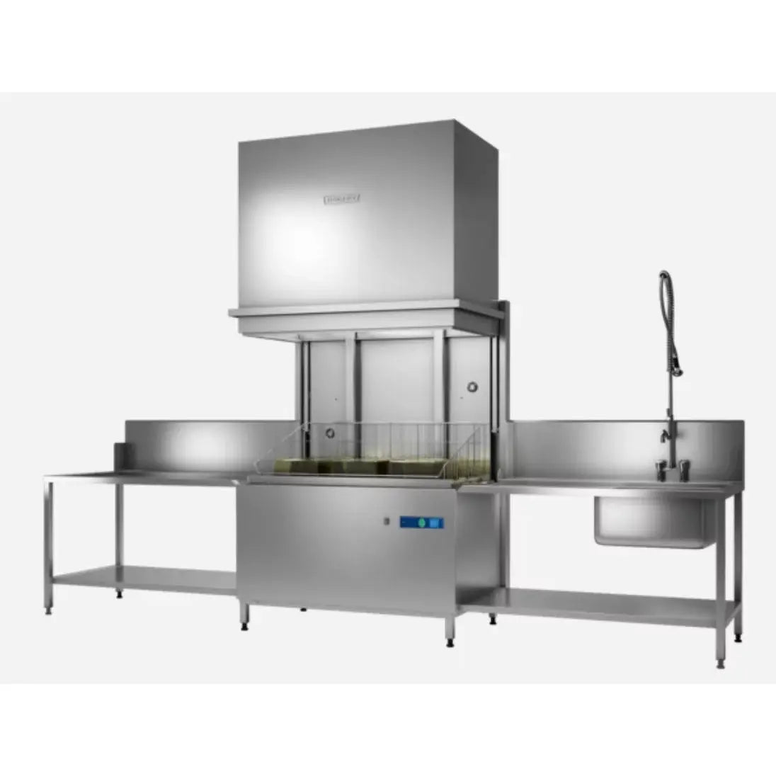 Hobart PROFI UXTLH Twin Chamber Pass Through High Hood Utensil Washer Mattys