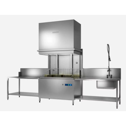 Hobart PROFI UXTLH-HL Twin Chamber Pass Through High Hood Utensil Washer Mattys