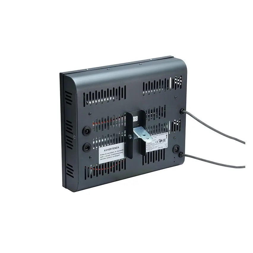 Varmatec Varma 400/2V Double Vertical Infrared Wall/ Ceiling-Mounted Heater with Waterproof Design and On/Off Switch Controls Mattys