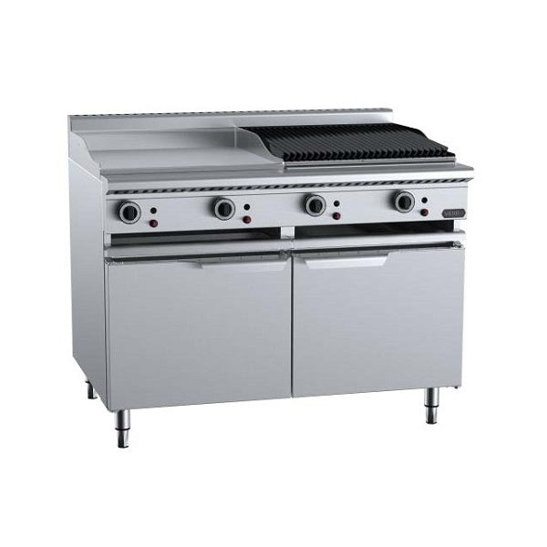 B+S Verro VBT-GRP6-CBR6 Gas Combination 600mm Grill Plate & 600mm Char Broiler Mattys