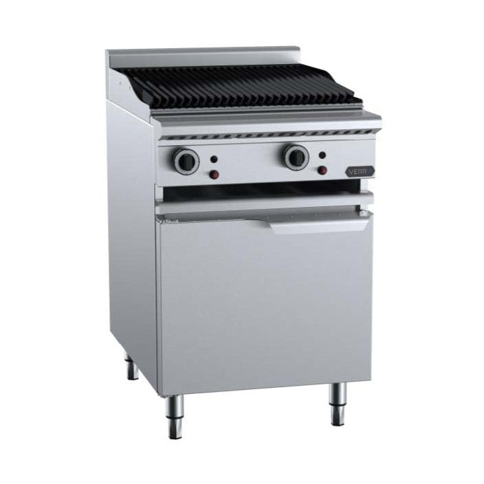 B+S Verro VCBR-6 Gas Char Broiler 600mm - Cabinet Mounted Mattys