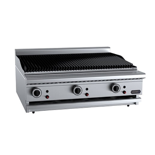 B+S Verro VCBR-9 BM Gas Char Broiler 900mm - Bench-mounted Mattys