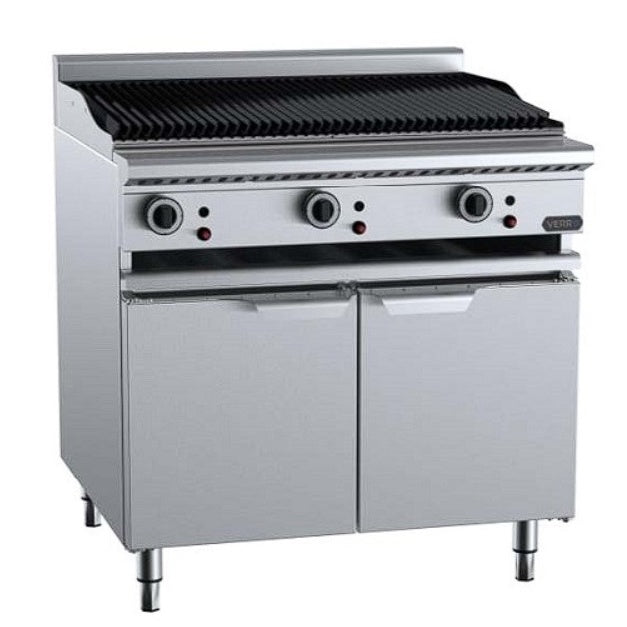 B+S Verro VCBR-9 Gas Char Broiler 900mm - Cabinet Mounted Mattys