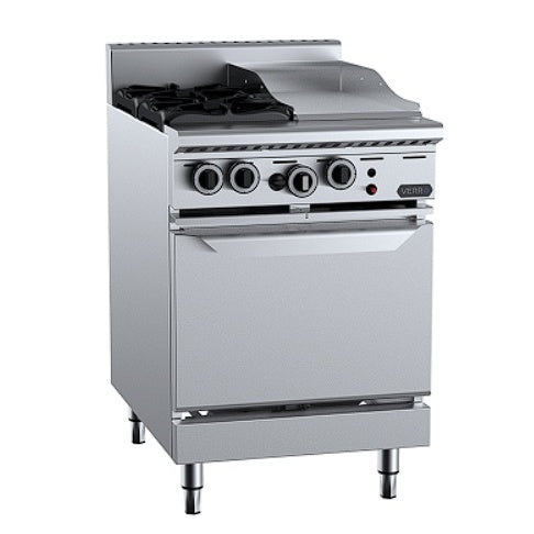 B+S Verro VOV-SB2-GRP3 - Gas Two Open Burners & 300mm Grill Plate with Oven Mattys