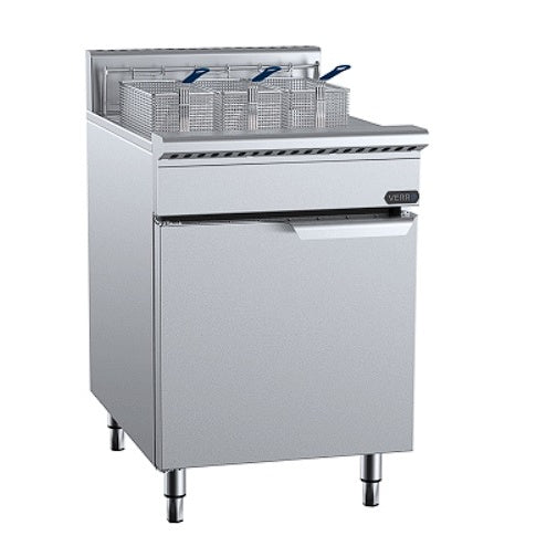 B+S Verro VTF-601 Gas Single Pan Turbo Fryer 3 Baskets Mattys
