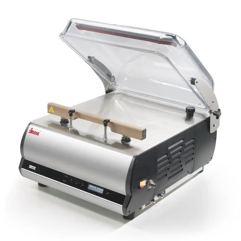 Sirman W8 TOP 40 DX Vacuum Chamber Sealer with 20 mc/hr vacuum pump, 410mm Sealing Bar, inbuilt AOR and SAN03 technology W8 TOP 40 DX AOR Mattys