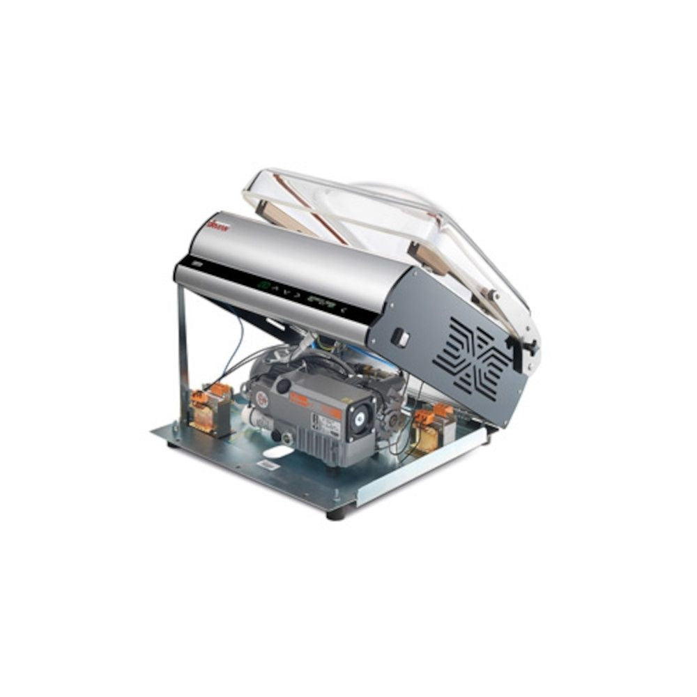 Sirman W8 TOP 50 DX DB Vacuum Chamber Sealer with 20 mc/hr vacuum pump, Double 410mm Sealing Bars, inbuilt AOR and SAN03 technology W8 TOP 50 DX DB AOR Mattys