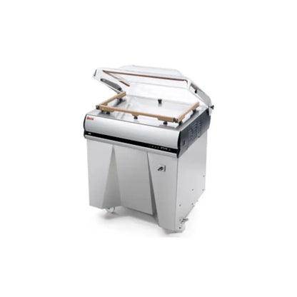 Sirman W8 TOP 70BX 40TB P Vacuum Chamber Sealer On Cabinet Base, 40 Mc/Hr Vacuum Pump, Triple Sealing Bars (2x 410mm, 1 X 640mm) And Gas-Ready Capability. Mattys