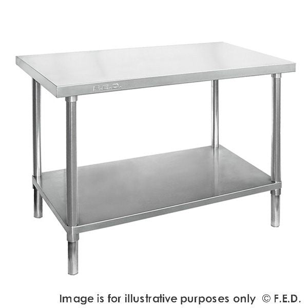 F.E.D. Modular systems WB7-1800/A Stainless Steel Workbench Mattys