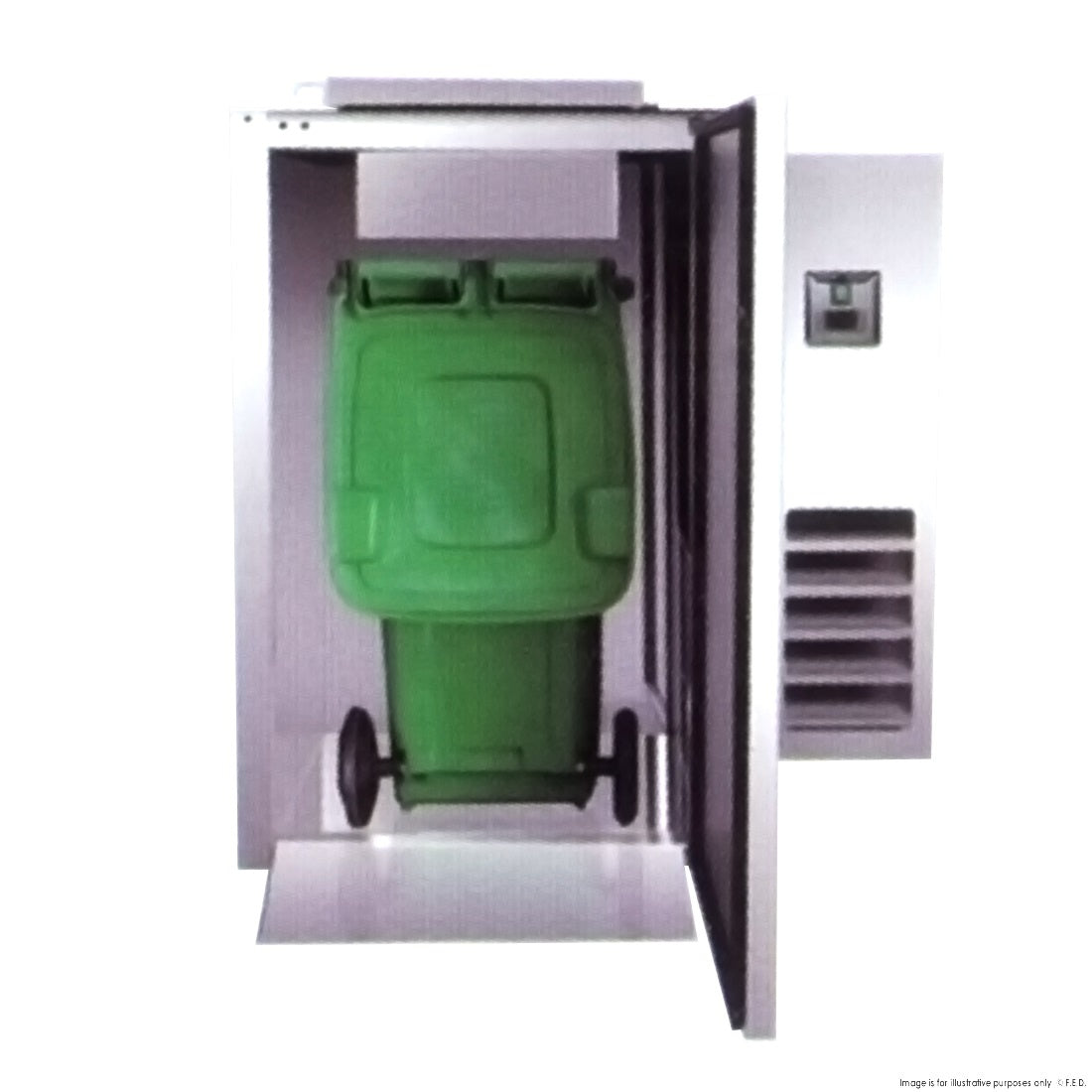 F.E.D. Thermaster WBC1-240 REFRIGERATED SOLID WASTER COOLER WITH 1PCS