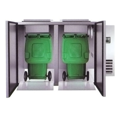 F.E.D. Thermaster WBC2-240 REFRIGERATED SOLID WASTER COOLER WITH 2PCS Mattys