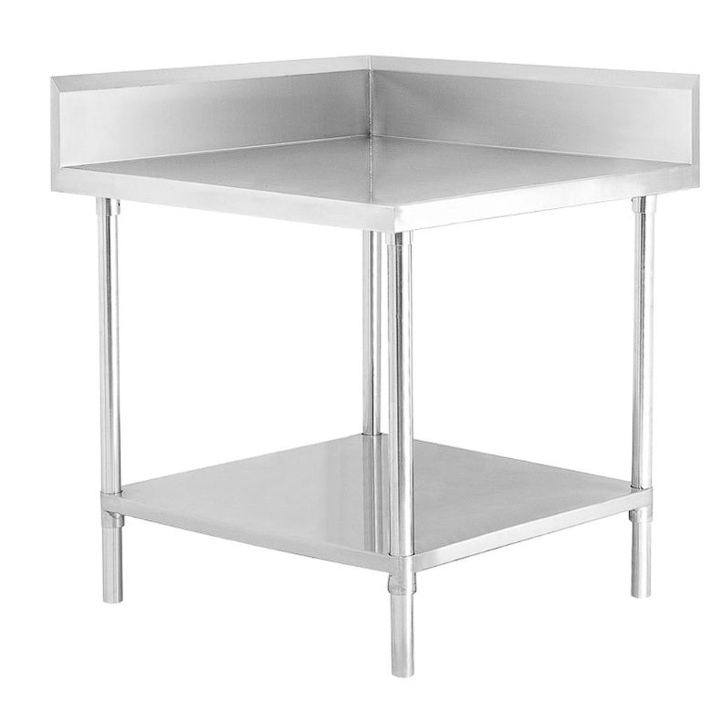 F.E.D. Modular systems WBCB6-0600/A - Corner Workbench with 150mm Splashback & Undershelf Mattys
