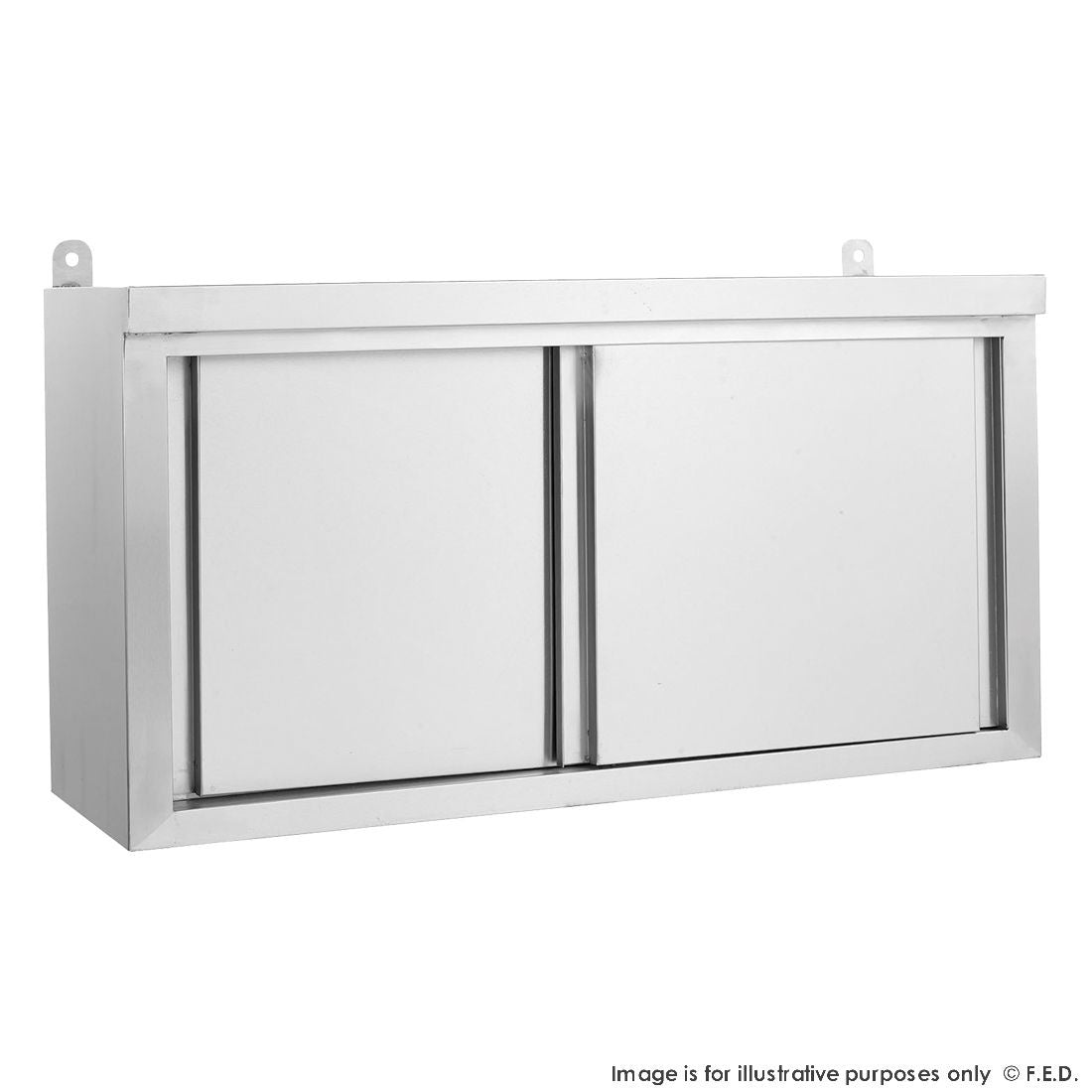 F.E.D. Modular systems- WC-1200 Stainless Steel Wall Cabinet Mattys