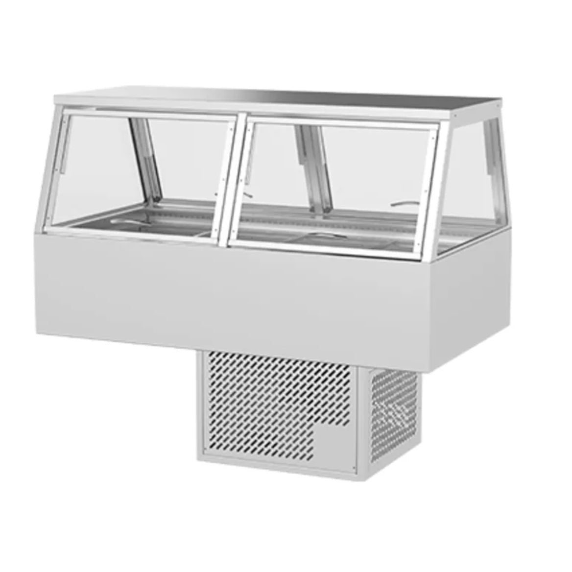 Woodson W.CFSS24 Self Serve Cold Food Display - 4 Bays Mattys