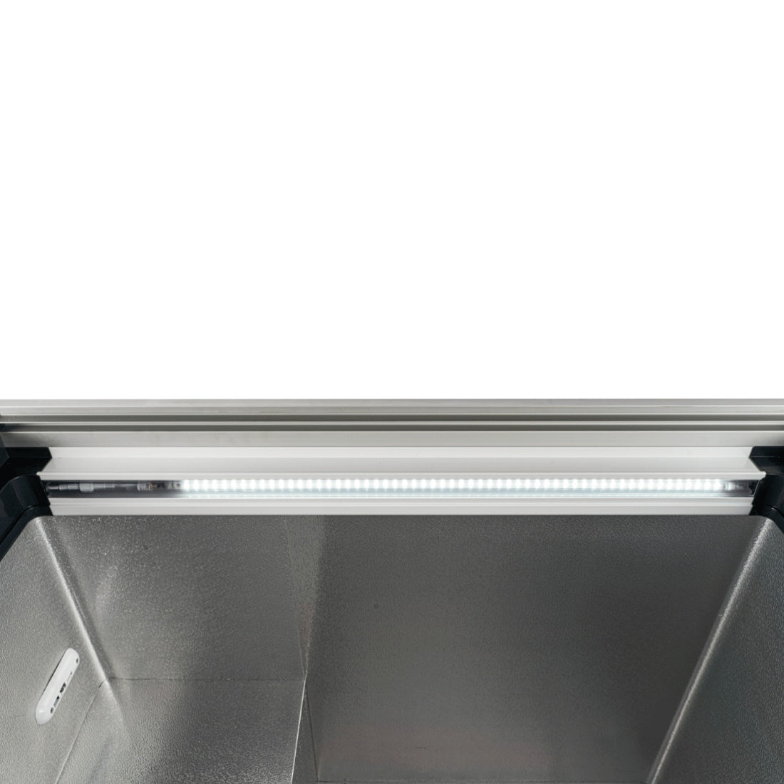 Thermaster 336L Chest Freezer with Flat Glass Sliding Lids - WD336G Thermaster