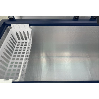 Thermaster 396L Chest Freezer with Flat Glass Sliding Lids - WD396G Thermaster