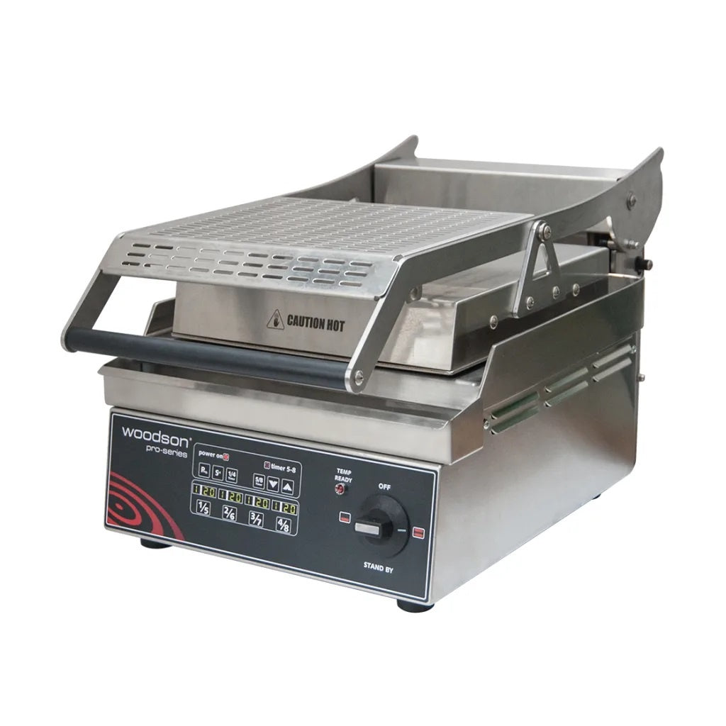 Woodson W.Gpc61Sc Pro-Series Computer Controlled Contact Grill - Single Plate Mattys