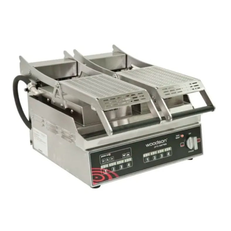 Woodson W.Gpc62Sc Pro-Series Computer Controlled Contact Grill - Split Plate Mattys