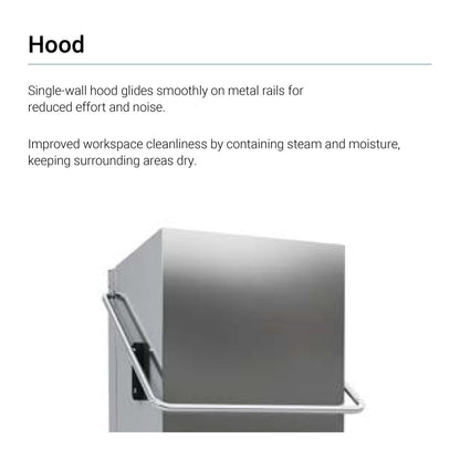 Fagor iNova Concept Pass-Through Dishwasher - WHC-502TBD Fagor