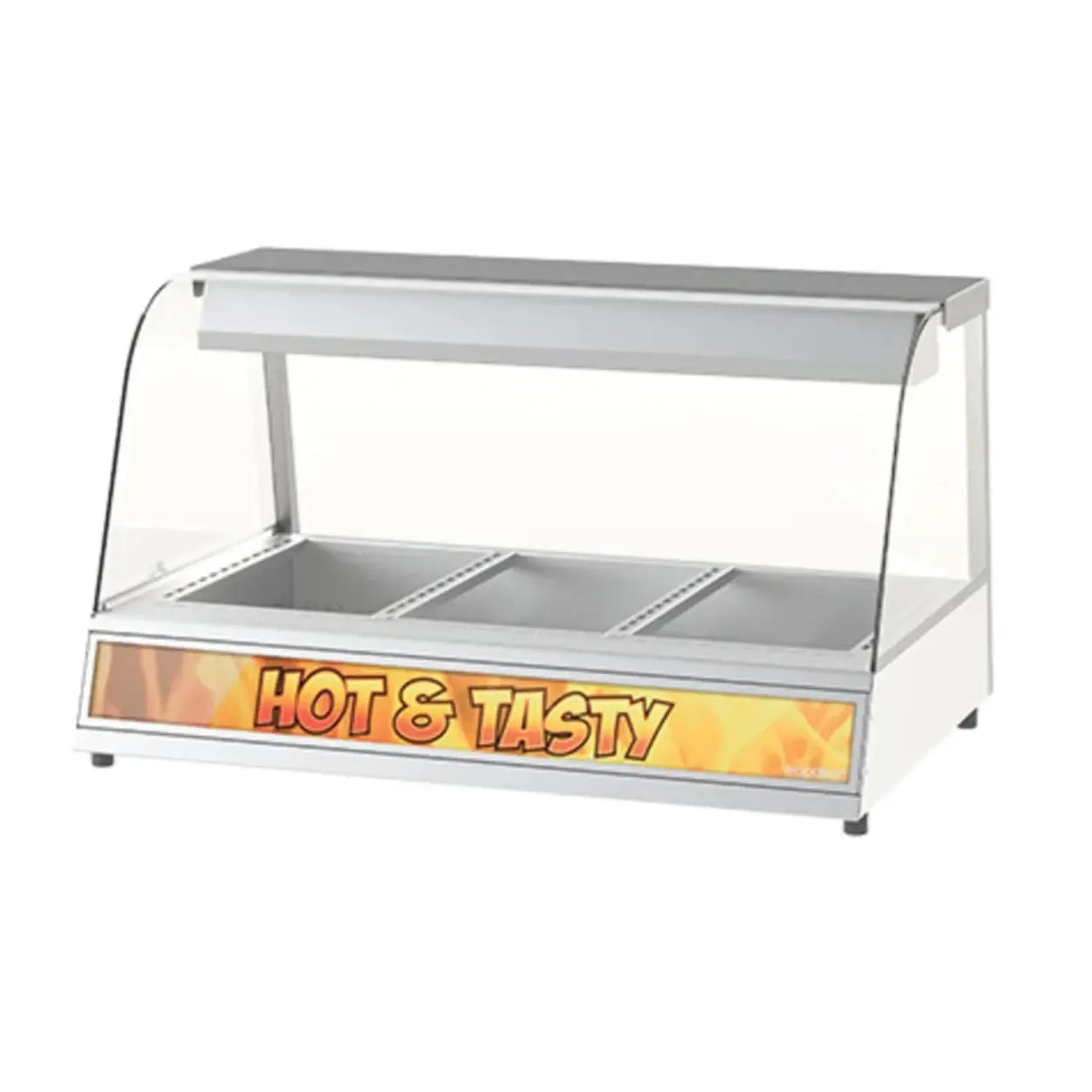Woodson W.HFH.23-bundle Hot Chicken/Roast Meat Display - 3 Module Mattys
