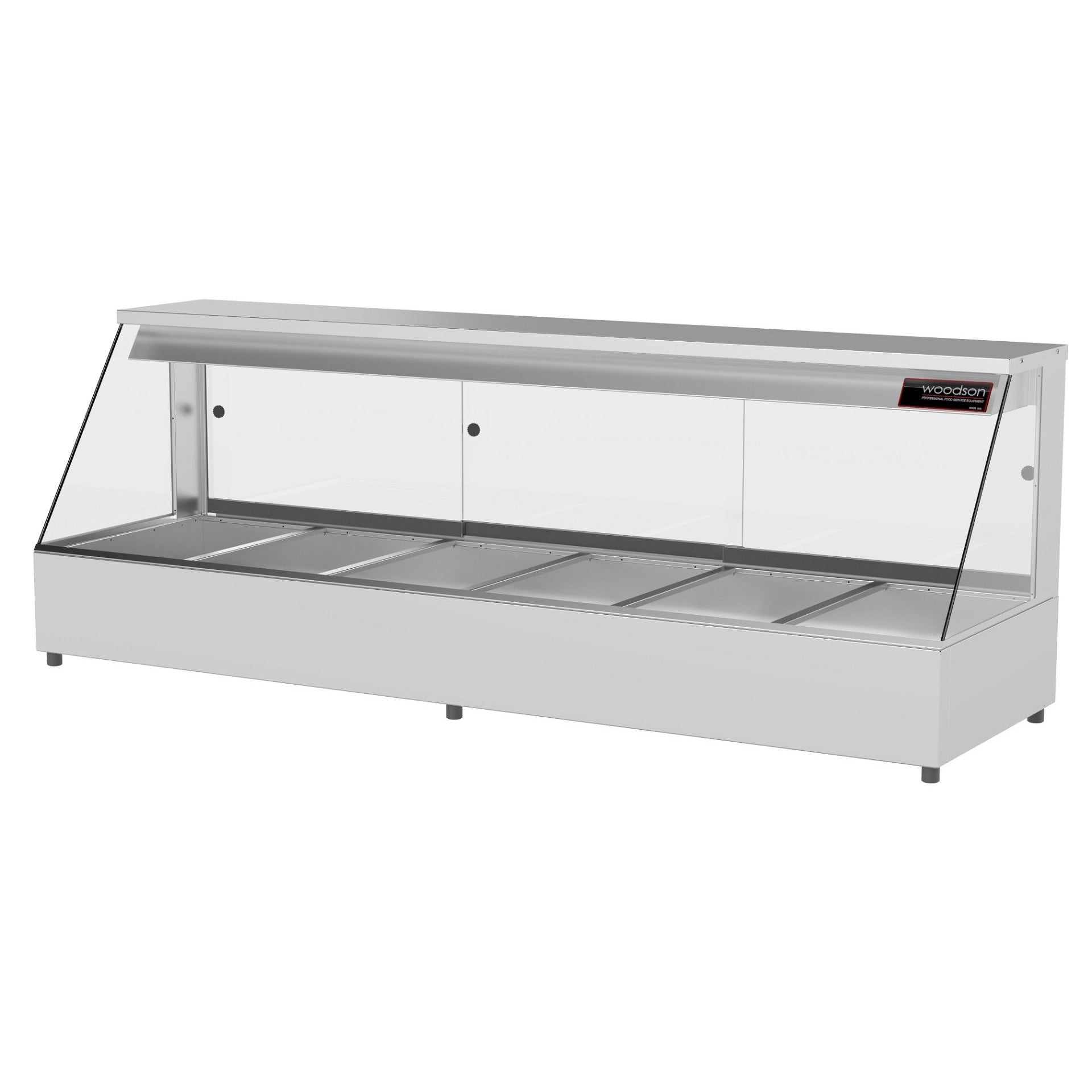 Woodson W.Hfs26 Hot Food Bar - Straight Glass 2005Mm Mattys