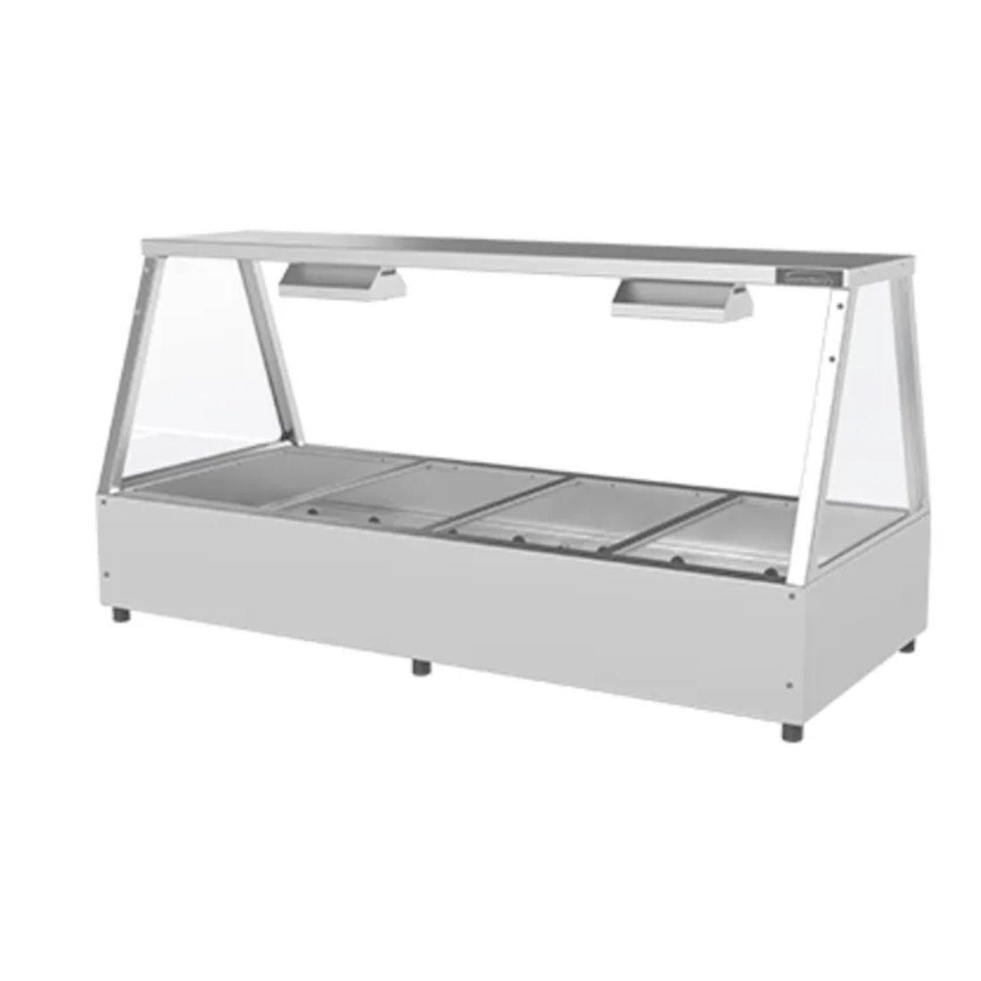 Woodson W.HFSS24 Self Serve Hot Food Display - 4 Bays Mattys