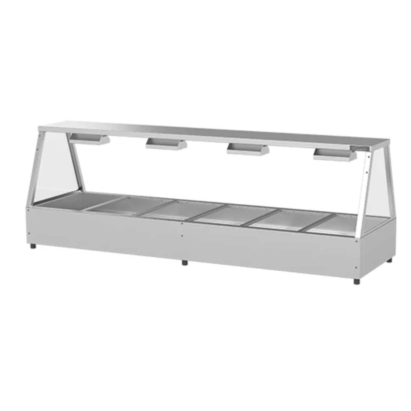 Woodson W.HFSS26 Self Serve Hot Food Display - 6 Bays Mattys
