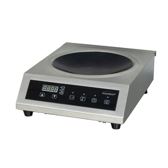 Woodson WI.WKCT.1.3500.W Single Induction Wok Bowl - 15amp Mattys