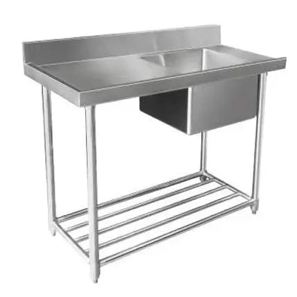 Mixrite Stainless Steel Dishwasher Single Inlet Sink WSS16120L Mixrite