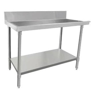 Benches Mixrite Stainless Steel Dishwasher Bench Outlet - WST6120L Mattys