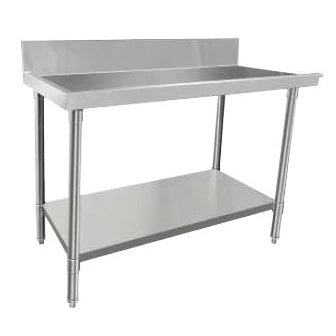 Benches Mixrite Stainless Steel Dishwasher Bench Outlet - WST7060L Mattys