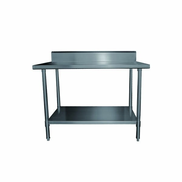Cookrite Benches Work Bench with Splash-back 600 x 600 x 900 - WTS606B Mattys