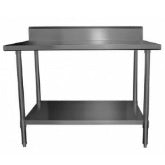 Benches Mixrite Work Bench w/Splashback 600 Deep - 1800 Wide - WTS618B Mattys