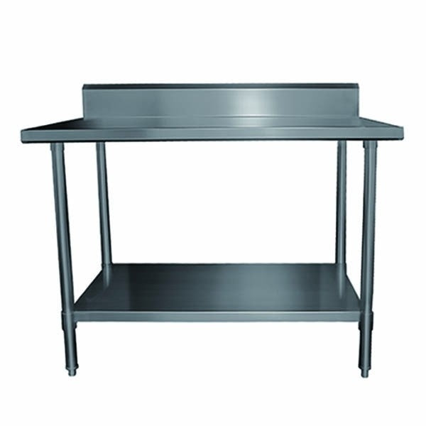 Cookrite Benches Mixrite Work Bench with Splash-back 1800 x 700 x 900 - WTS718B Mattys
